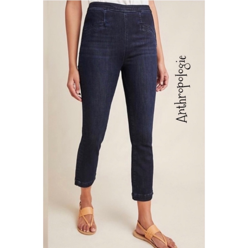 Anthropologie Pilcro High Rise Denim Leggings Jeans